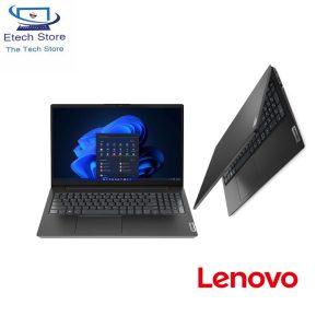 Lenovo V15 G3 Intel Core i3 _ 12th Generation 1215u Processor | 4GB RAM | 256GB SSD | 15.6 FHD IPS 250nits AG Display | Free Dos | Black Color with Bag