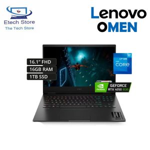 OMEN 16-wd0063dx | Intel® Core™ i7-13620H | 16 GB DDR5-5200 MHz | 1 TB PCIe® Gen4 NVMe™ | 6GB NVIDIA® GeForce RTX™ 4050 Graphics GDDR6 | 16.1″FHD (1920 x 1080), 144 Hz, IPS | RGB Backlit KB | Windows 11 | Shadow Black