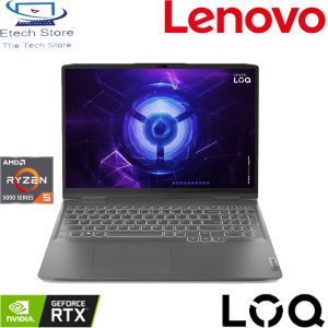 Lenovo LOQ 15APH8 | AMD Ryzen™ 5 7640HS Processor (8-Core & 16-Threads, 4.30GHz ) | 8GB Ram DDR5 5600 | 512GB SSD NVMe | NVIDIA® GeForce RTX™ 3050 6GB GDDR6 | 15.6″ FHD (1920×1080) 144Hz IPS | Backlight KB | Windows 11| Storm Grey