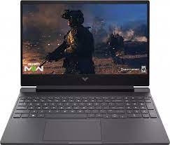 HP Victus Gaming Laptop 15 fa1082wm | Intel Core i5 13420H 13th Gen (up to 4.6 GHz with Intel® Turbo Boost Technology, 12 MB L3 cache, 8 cores, 12 threads) | 16GB DDR4 Ram | 512GB SSD | NVIDIA GeForce RTX 4050 Laptop GPU ( 6GB GDDR6 dedicated) | 15.6 FHD IPS 144Hz Display | Backlit KB | Win 11 | Mica Silver.